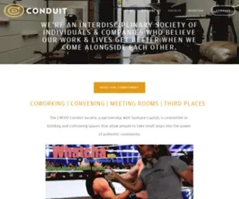 Credoconduit.com(CREDO Conduit Orlando Coworking Space) Screenshot