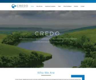 Credoprivatecapital.com(Credo Private Capital) Screenshot