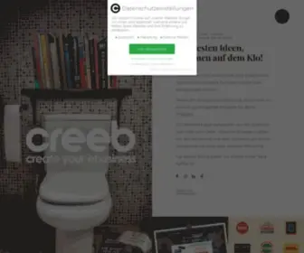 Creeb.de(We create your eBusiness) Screenshot