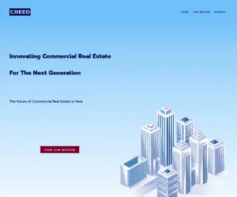 Creed-Portal.com(Commercial Real Estate Solutions) Screenshot