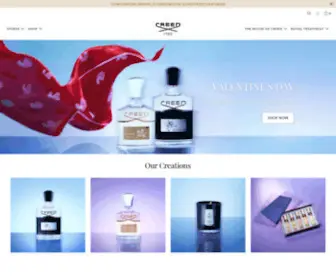 Creedboutique.com(Creed Boutique) Screenshot