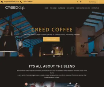 Creedcoffee.co.uk(Creed Coffee) Screenshot