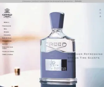 Creedfragrances.co.uk(Official Creed Fragrance UK) Screenshot