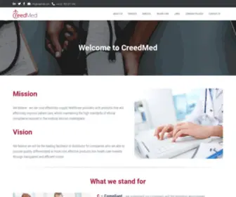 Creedmed.com(CreedMed) Screenshot