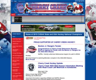 Creekhockey.info(Creek Hockey Association) Screenshot