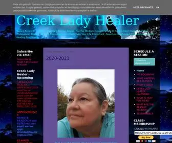 Creekladyhealer.org(Creek Lady Healer) Screenshot