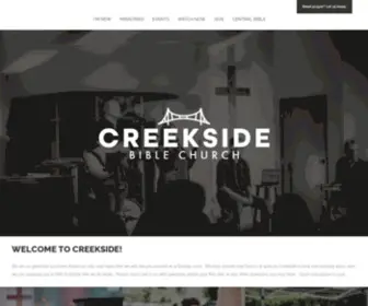 Creeksidebible.com(Creeksidebible) Screenshot