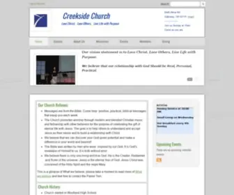 Creeksidechurch.us(Creekside Church) Screenshot