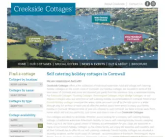 Creeksidecottages.co.uk(Creekside Cottages) Screenshot