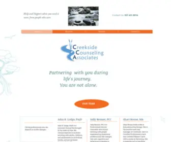 Creeksidecounselingassociates.com(Creekside) Screenshot