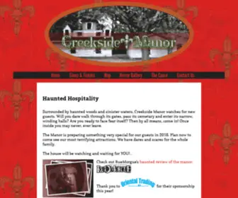 Creeksidefright.com(Creekside Manor) Screenshot