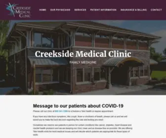 Creeksidemedicalclinic.org(Creekside Medical Clinic) Screenshot