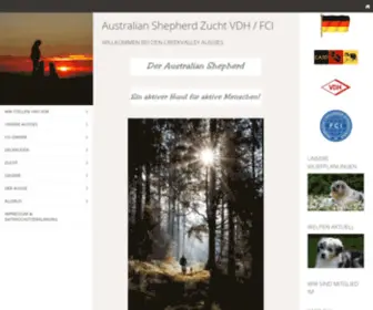 Creekvalley.de(Australian Shepherd) Screenshot