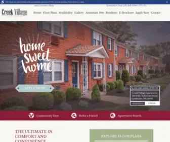 Creekvillageapts.com(Creek Village Apartments) Screenshot