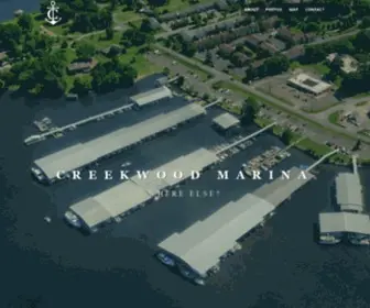 Creekwoodmarina.com Screenshot