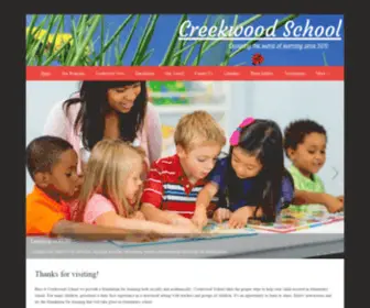 Creekwoodschool.net(Home) Screenshot