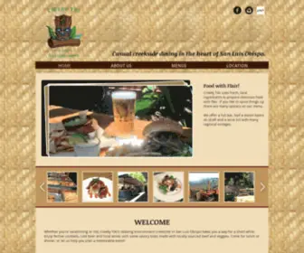 Creekytikislo.com(Creeky-tiki) Screenshot