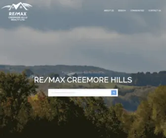 Creemorehillsrealty.com(Real Estate Services) Screenshot