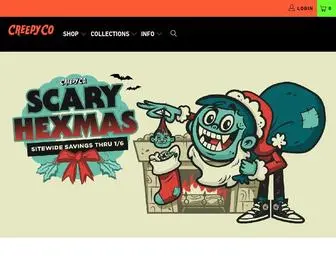 Creepycompany.com(Creepy Co) Screenshot
