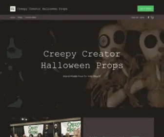 Creepycreator.com(Creepy Creator Halloween Props) Screenshot