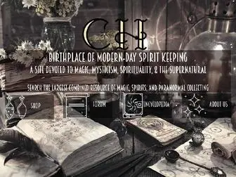 Creepyhollows.com(Creepy Hollows) Screenshot