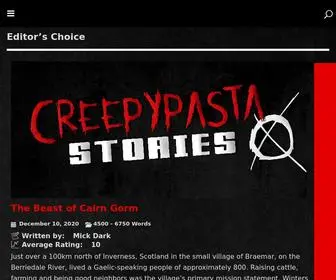 Creepypastastories.com(Creepypasta Stories) Screenshot