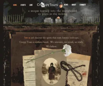 Creepytours.com(Home of The Aurora Spirit Walk) Screenshot