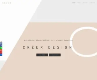 Creer-Design.com(筑今設計) Screenshot