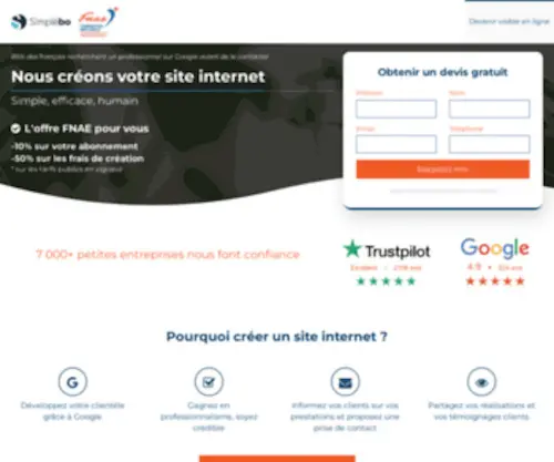 Creer-Site-Internet-Auto-Entrepreneur.fr(Creer Site Internet Auto Entrepreneur) Screenshot