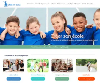 Creer-Son-Ecole.com(Créer) Screenshot