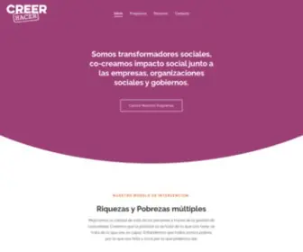 Creerhacer.com(Creerhacer) Screenshot