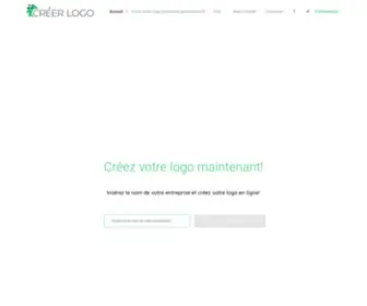 Creerlogo.com(#1 créateur de logos) Screenshot