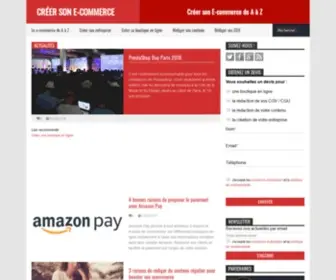 Creersonecommerce.fr(Actualités) Screenshot