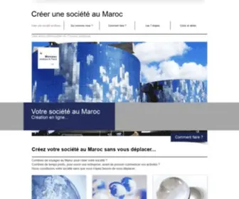 Creerunesocieteaumaroc.com(Créer) Screenshot