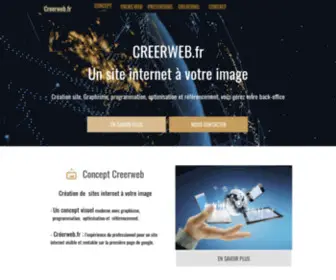 Creerweb.fr(Site web à votre image) Screenshot