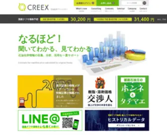 Creex.jp(トップページ) Screenshot