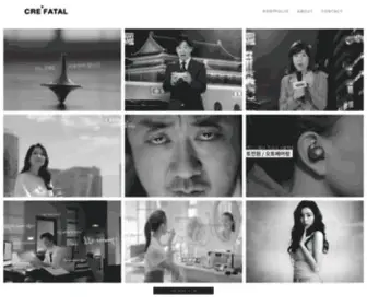 Crefatal.com(치명적인 크리에이티브) Screenshot