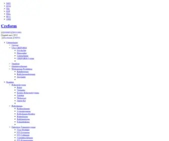 Creform.de(Lösungen für mehr Produktivität) Screenshot