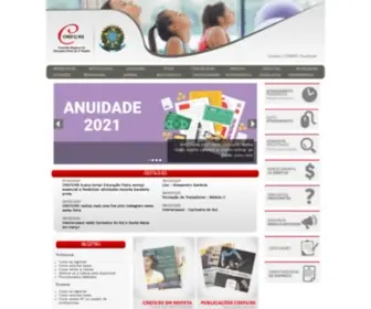 Crefrs.org.br(Conselho Regional de Educação Física do Rio Grande do Sul) Screenshot
