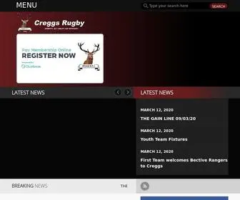 Creggsrugby.ie(Creggs Rugby) Screenshot