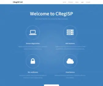 Cregisp.com(CRegISP Ltd) Screenshot