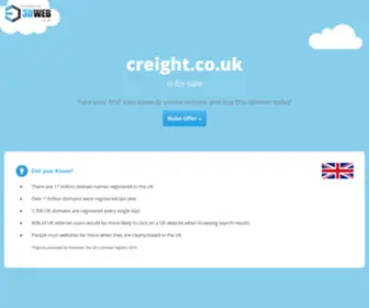 Creight.co.uk(123 Reg) Screenshot