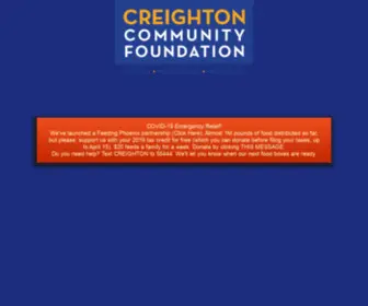 Creightoncommunityfoundation.org(Nurturing Neighborhoods) Screenshot