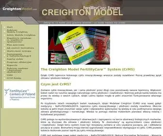 Creightonmodel.pl(Creighton model) Screenshot