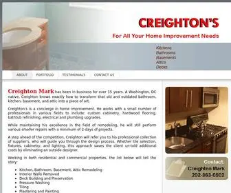 Creightonshomeimprovements.com(CREIGHTON'S All Home Improvement Needs) Screenshot