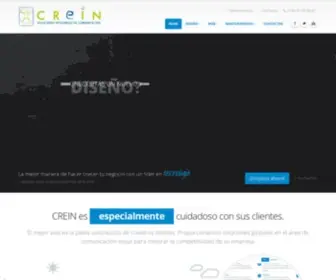 Crein.com(Soluciones integrales de comunicación) Screenshot