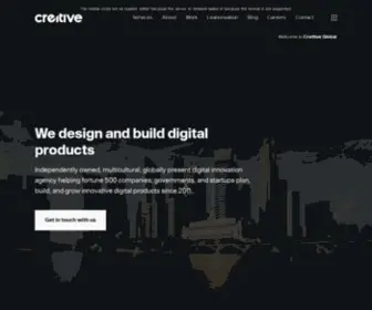 Creitive.ae(Digital Product Agency) Screenshot