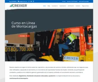 Creixer.mx(Capacitación de Personal y Certificación de Equipos) Screenshot