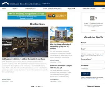 Crej.com(Colorado Real Estate Journal) Screenshot