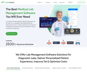 Creliohealth.com(Medical Diagnostic Software) Screenshot